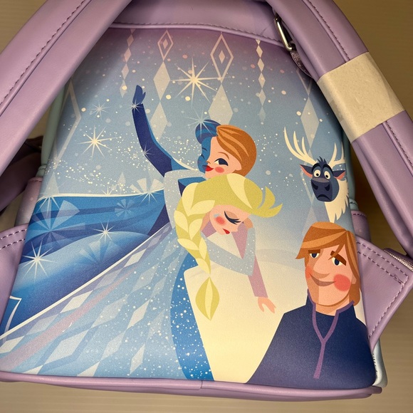 Loungefly Disney Frozen Princess Castle w/ Olaf Mini Backpack - Picture 6 of 8